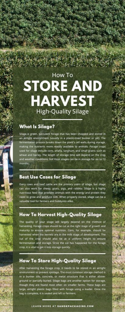 How To Store and Harvest High-Quality Silage